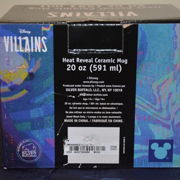 Coffee Mug Disney Villains Mug Heat Reveal Ceramic Mug 20 Fl Oz - Picture 3 of 8